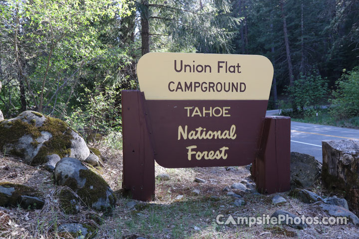 Union Flat Campground Sign