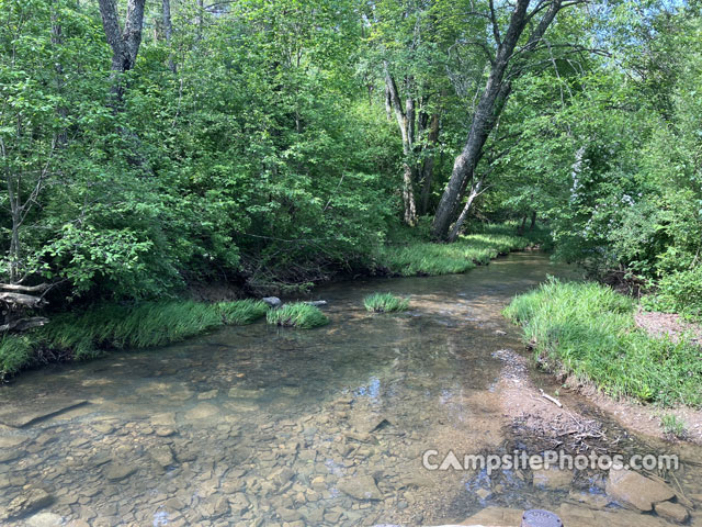 Stony Fork Campground Creek View