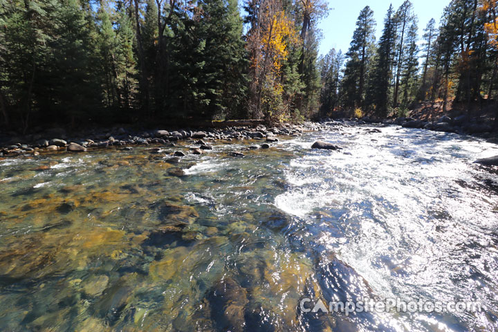 Vallecito Campground Creek View