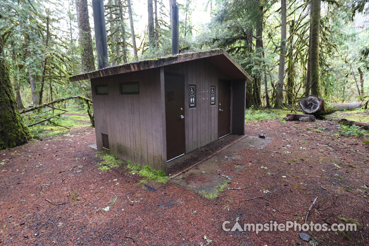 French Pete Campground Vault Toilet