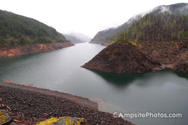 Sunnyside Campground Cougar Reservoir View