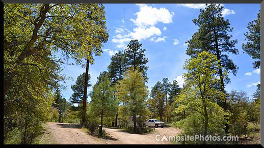 Groom Creek Horse Camp View