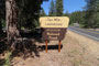 Ten Mile Campground Sign