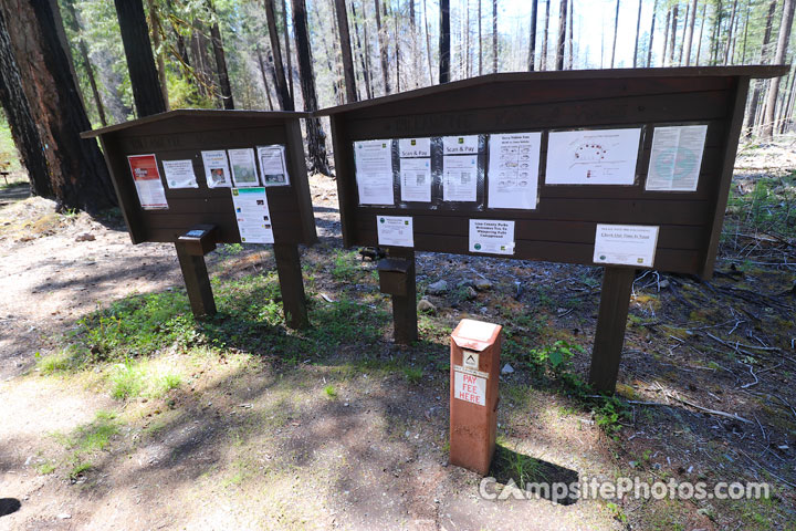 Whispering Falls Campground Pay Station