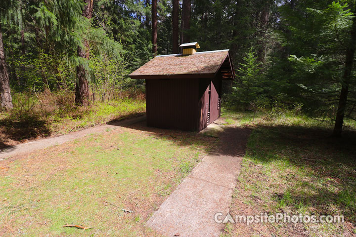 Pioneer Ford Campground Vault Toilet