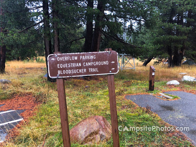 Wrights Lake Equestrian Campground Sign