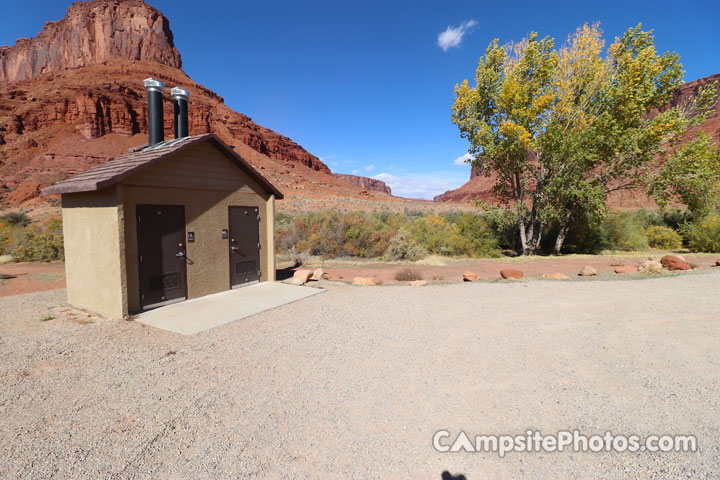 Hittle Bottom Campground Group Vault Toilets