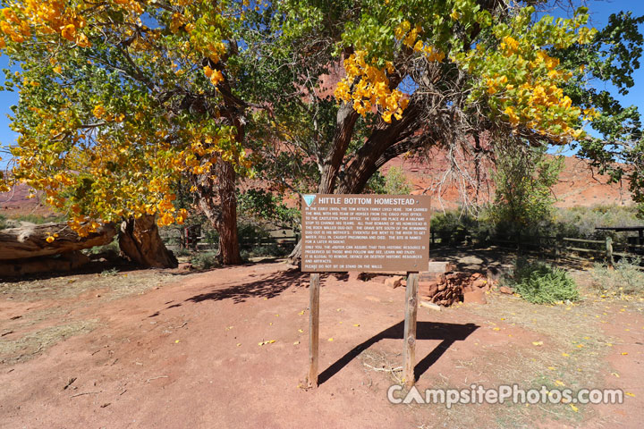 Hittle Bottom Campground Historic Homestead Site