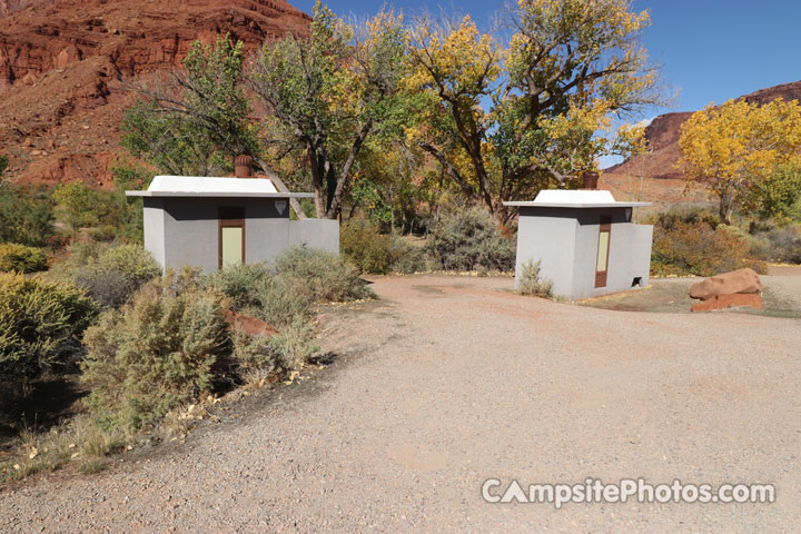 Hittle Bottom Campground Vault Toilets