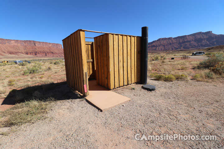 Lower Onion Creek Campground Vault Toilet