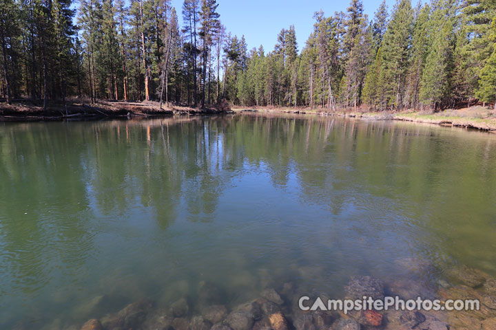 Wyeth Campground Deschutes River View