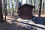 Wyeth Campground Vault Toilet