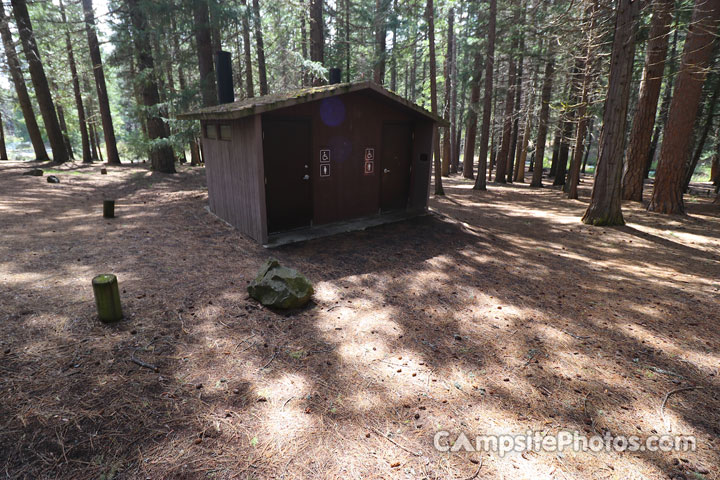 Lower Bridge Campground Vault Toilets