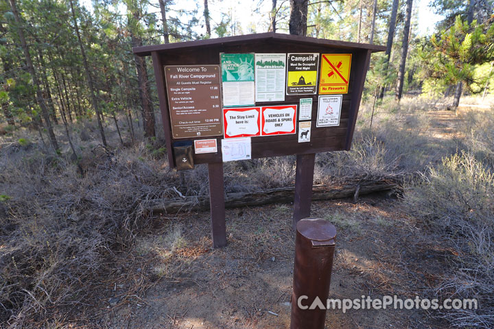 Fall River Campground Pay Station