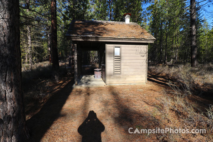 Fall River Campground Vault Toilet