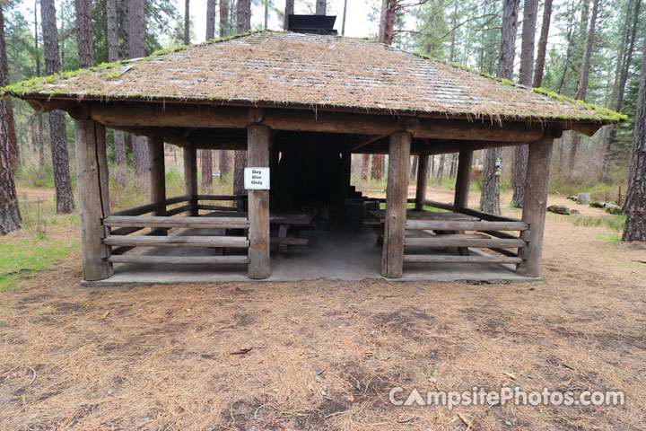 Pine Rest Campground Picnic Shelter