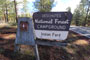 Indian Ford Campground Sign