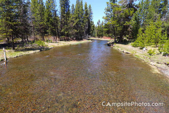 Cow Meadow Campground Deschutes River View