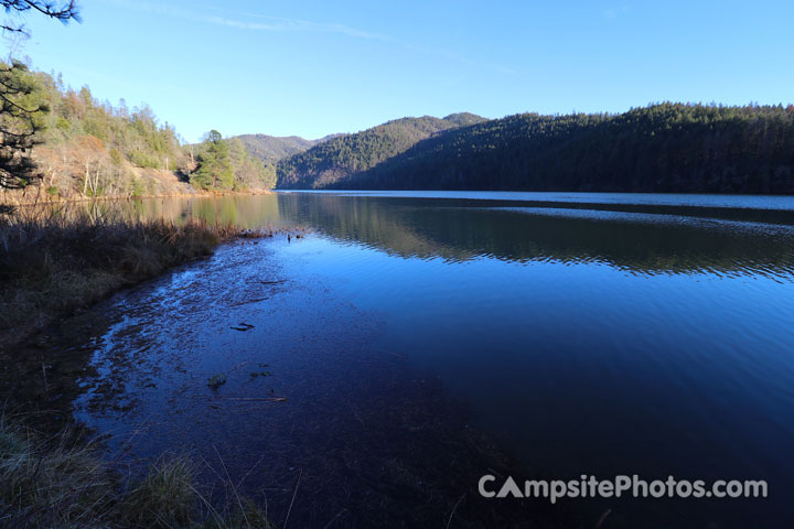 Cooper Gulch Campground Lewiston Lake Scenic