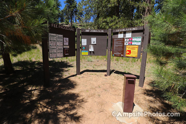 Pine Mountain Campground Pay Station