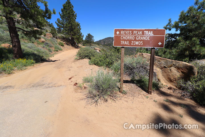 Reyes Peak Campground Reyes Peak Trail