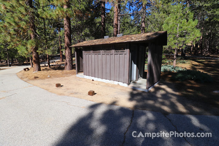 Mt. Pinos Campground Vault Toilets