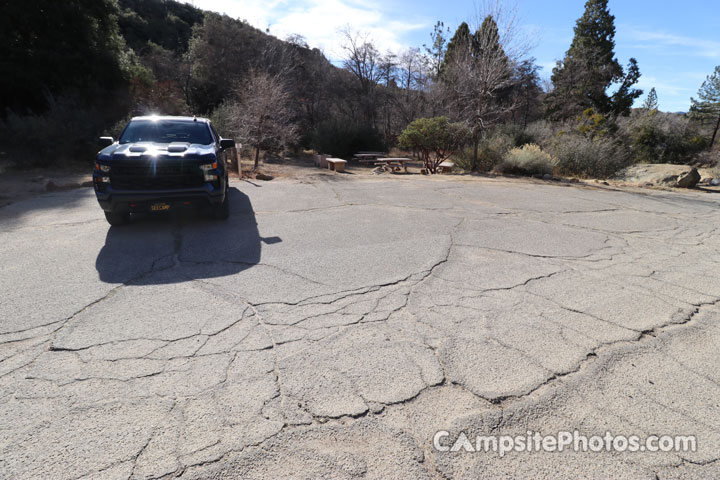 Reyes Creek Campground Group Site Parking