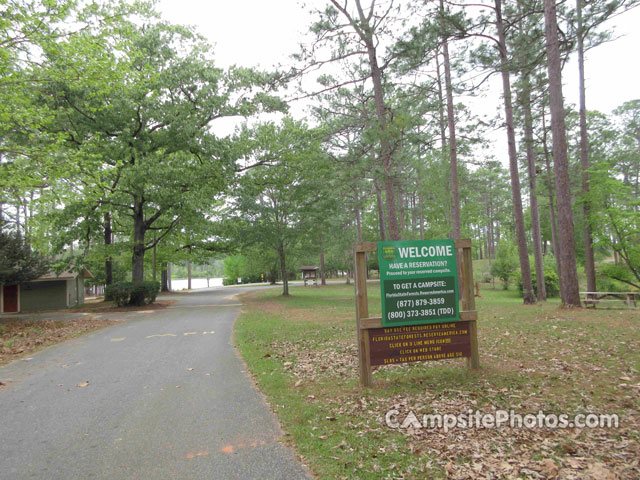 Hurricane Lake South Campground Entrance