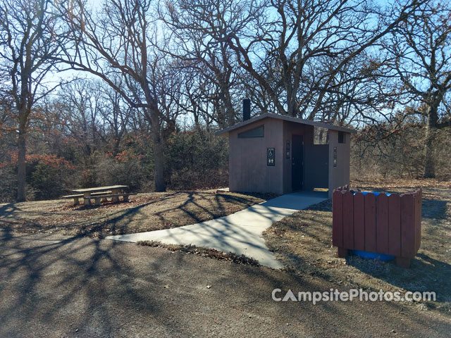 Cross Timbers State Park Blackjack Toilet