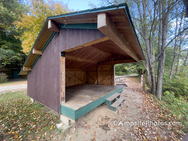 Mollidgewock State Park Campground 036 Lean-To