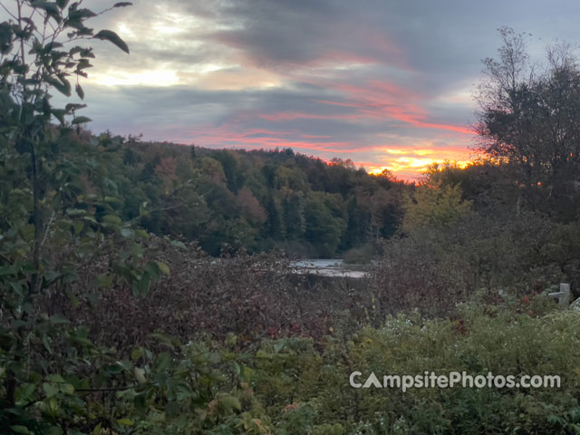 Mollidgewock State Park Sunset