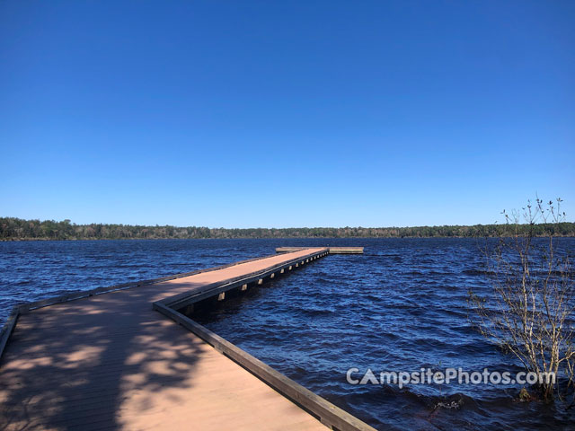 Jones Lake State Park Fishing Pier