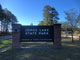 Jones Lake State Park Sign