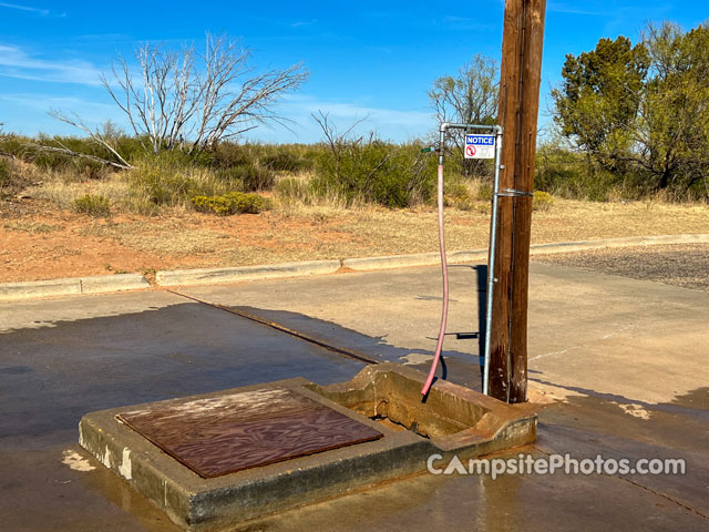 Caprock Canyons State Park Dump Station