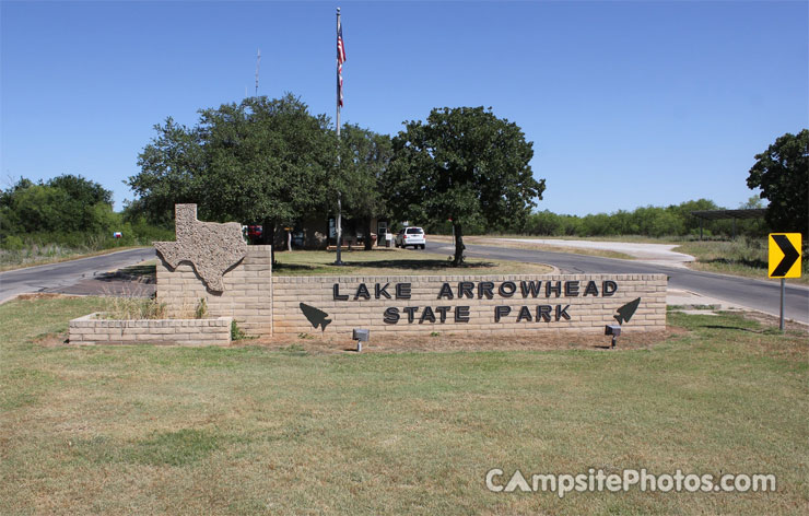 Lake Arrowhead State Park Sign