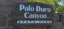 Palo Duro Canyon State Park