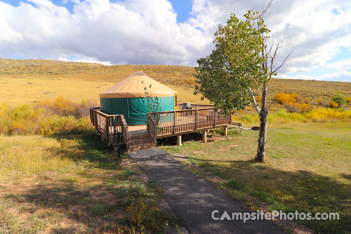 East Canyon State Park Yurt Hogsback