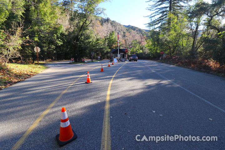 Pfeiffer Big Sur State Park Entrance