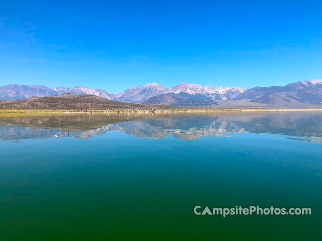 Lundy Canyon Campground Mono Lake View