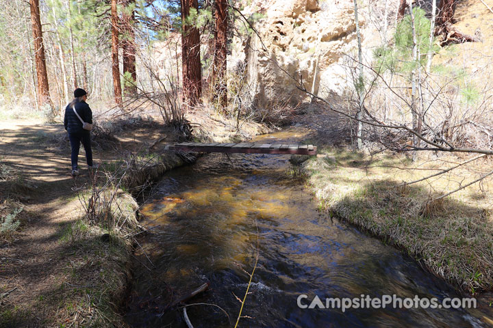 Tuff Campground Lower Rock Creek Bridge