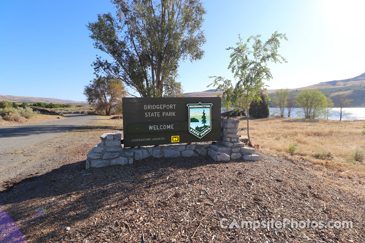 Bridgeport State Park Sign