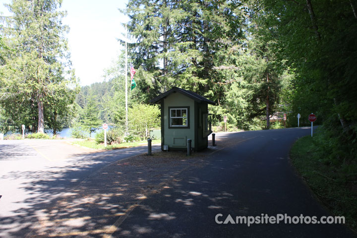 Lake Sylvia State Park Entry Station