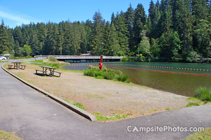 Lake Sylvia State Park Swim Area