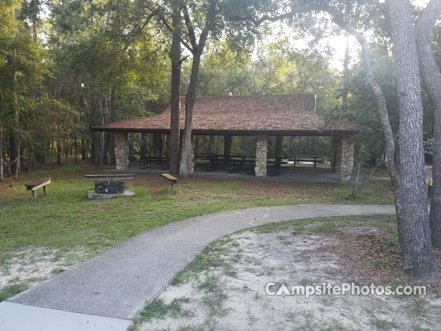 Kelly Park Campground Pavilion