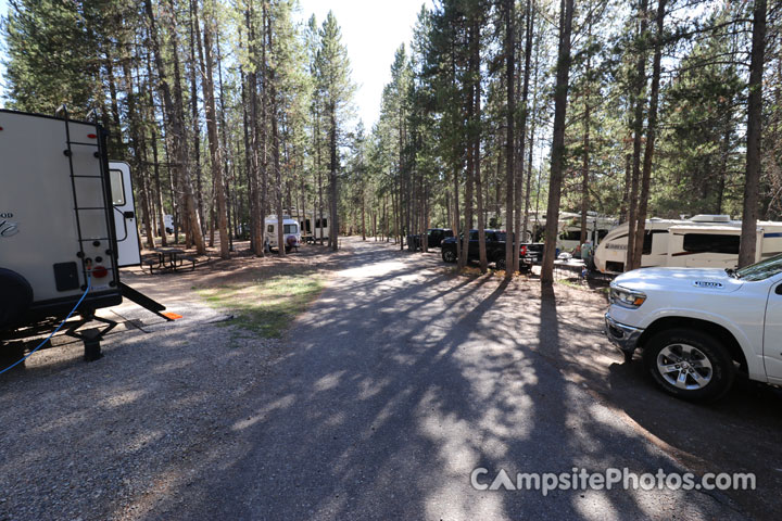 Colter Bay RV Park Camp Road