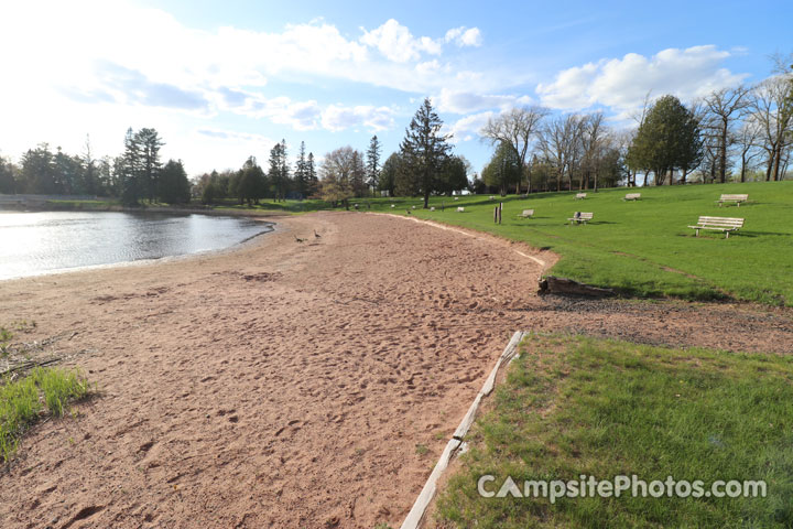 Pattison State Park Swim Beach