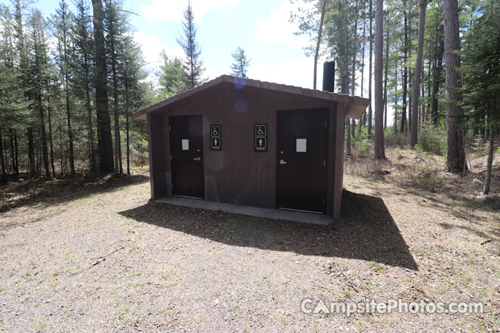 Little Isabella River Campground Restroom