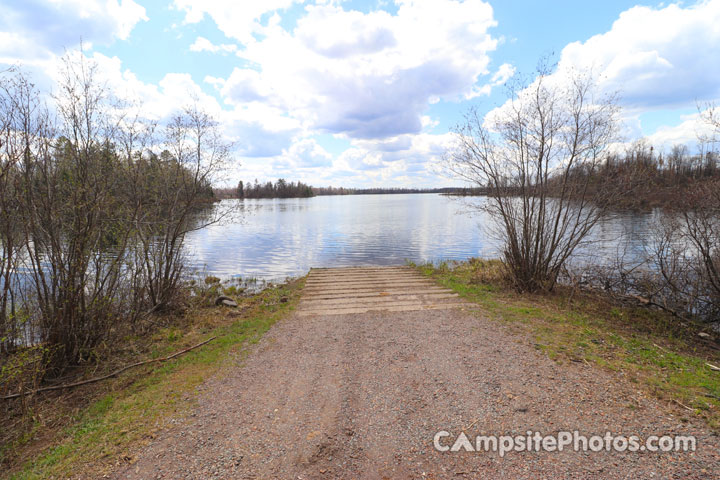 McDougal Lake Campground Boat Ramp