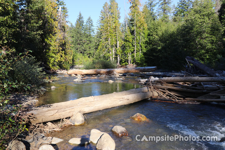 Early Winters Campground Creek Scenic