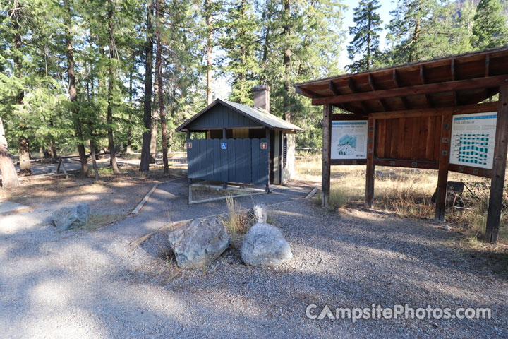 Early Winters Campground Vault Toilets